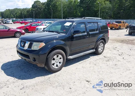 2006 Nissan Pathfinder Le z USA, uszkodzony, nr VIN 5N1AR18U06C605128